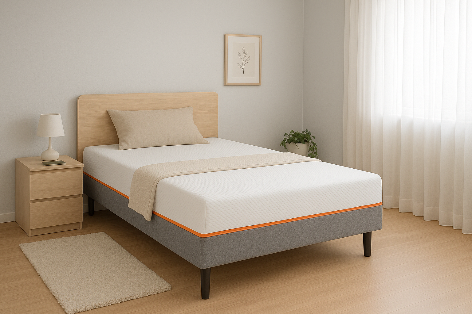 Materasso matrimoniale 160x190 Kasanova: Comfort per due Materasso matrimoniale 160x190 Kasanova: Comfort per due